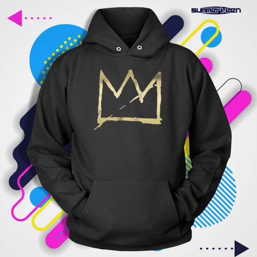 Basquiat Crown Jean Michel Basquiat Men’S Hoodie T-Shirt