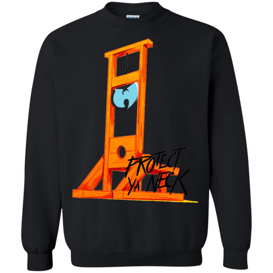 AGR Nipmytee Wu Tang Protect Ya Neck Shirt G180 Gildan Crewneck Pullover Sweatshirt  8 Oz.