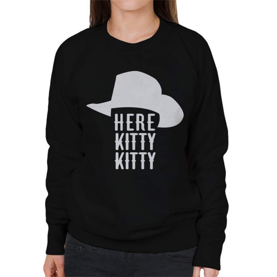 Tiger King Here Kitty Kitty Joe Exotic Women’s Sweatshirt