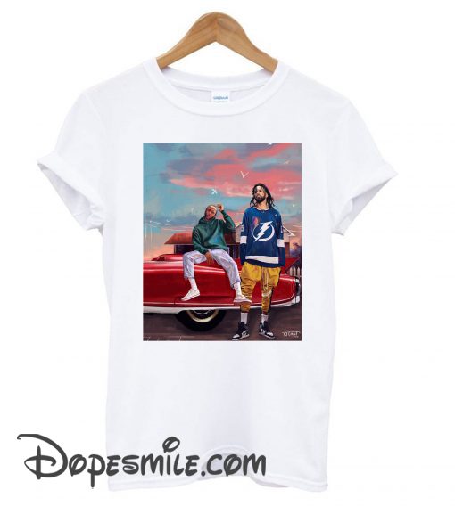 J Cole & Kendrick Lamar cool T shirt