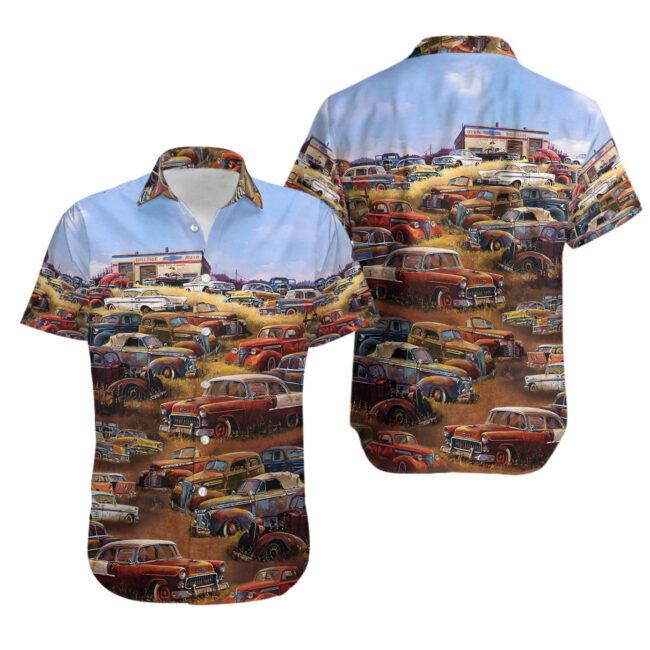 Vintage Cars Lover Hawaii Shirt Unisex Adult Ha6341