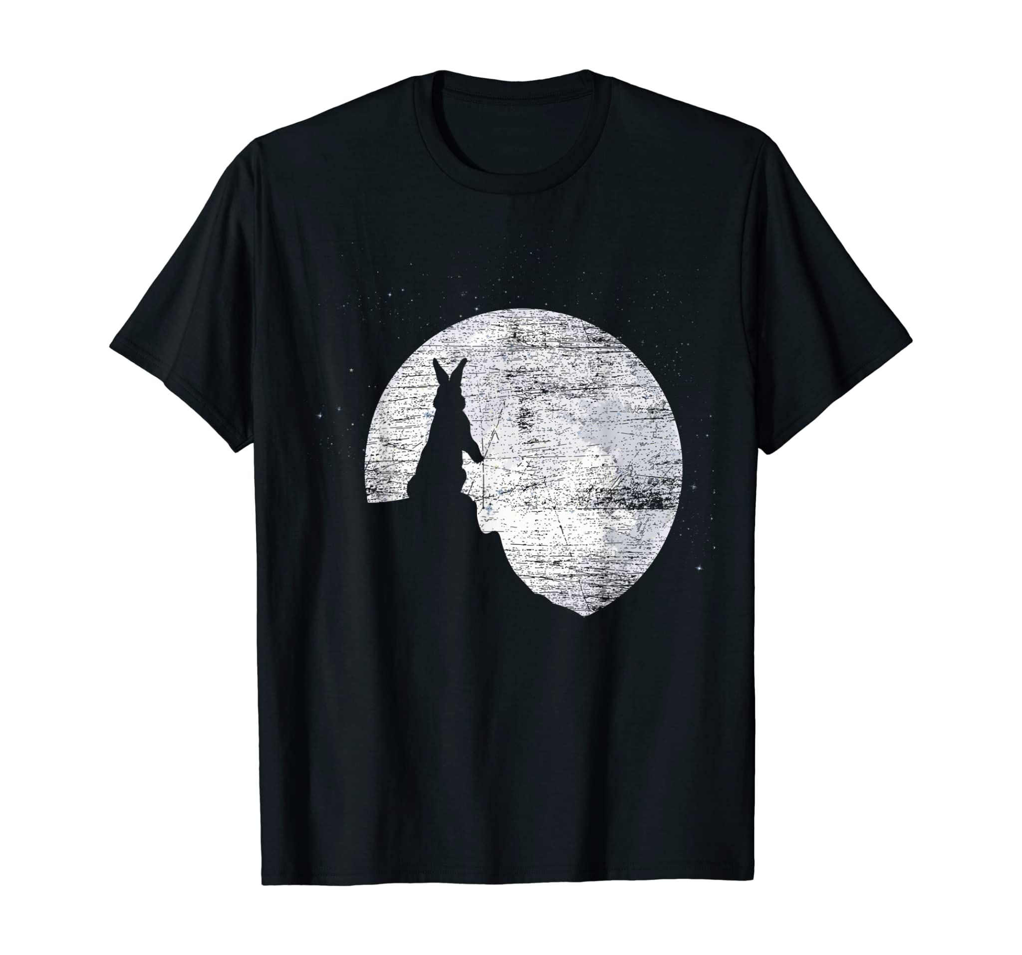 Pet Owner Gift Bunny Moon Rabbit T-Shirt