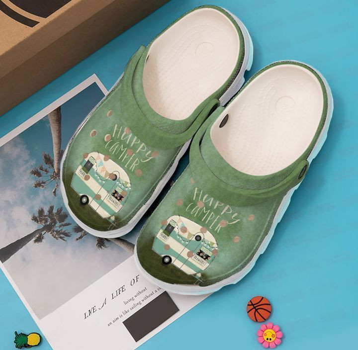 Camping Happy Camper clog Shoes