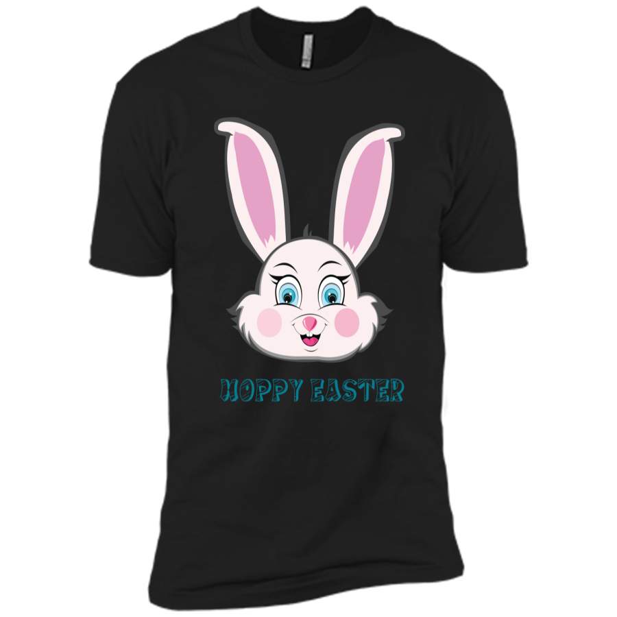 Cute Bunny Easter Day Shirt for Women and Kids Next Level Premium Short Sleeve Tee