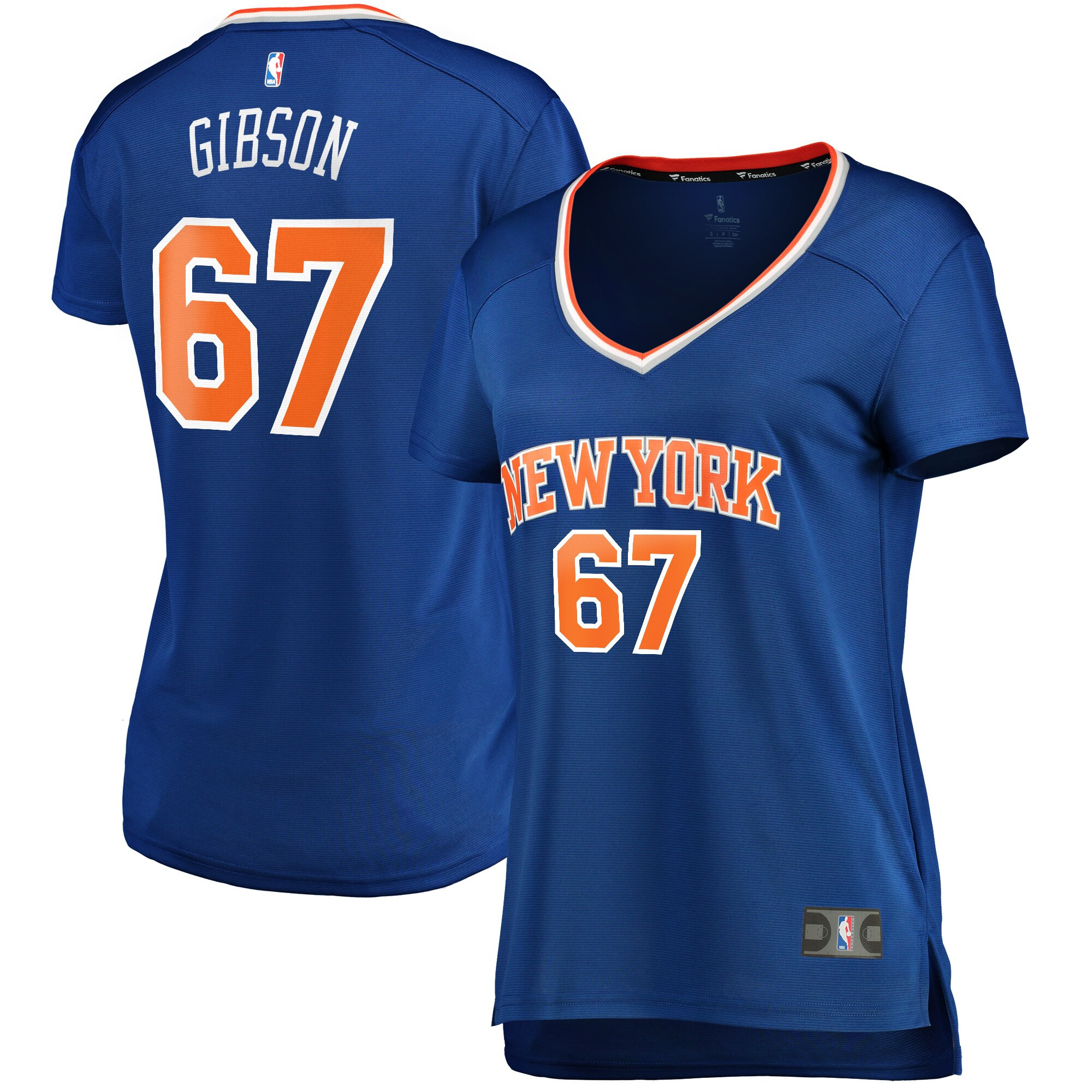 Taj Gibson New York Knicks Fanatics Branded Womens Fast Break Player Replica Jersey – Icon Edition – Blue NBA