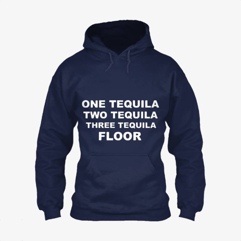 1 2 3 Tequila Floor, Yoga Classic Hoodie