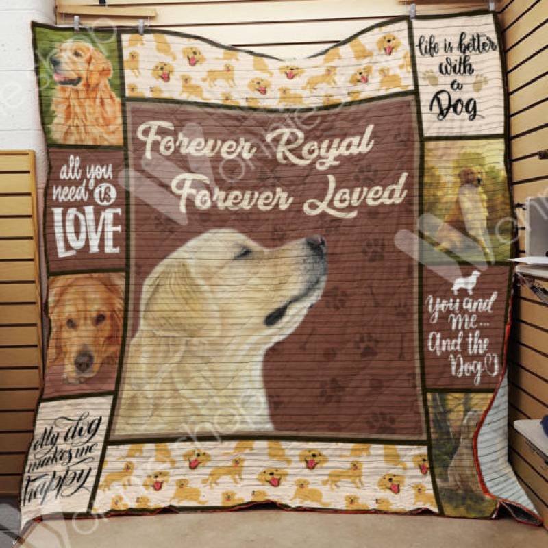 Golden Retriever Dog Blanket AU2303 90O31