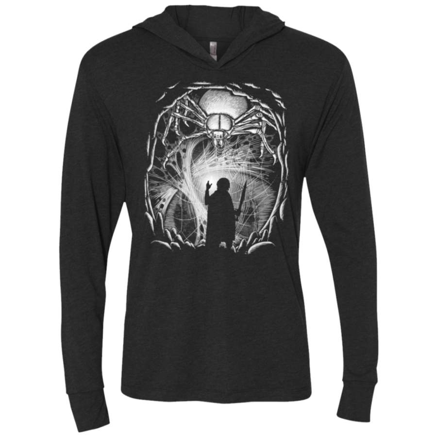 The light of Eärendil Triblend Long Sleeve Hoodie Tee