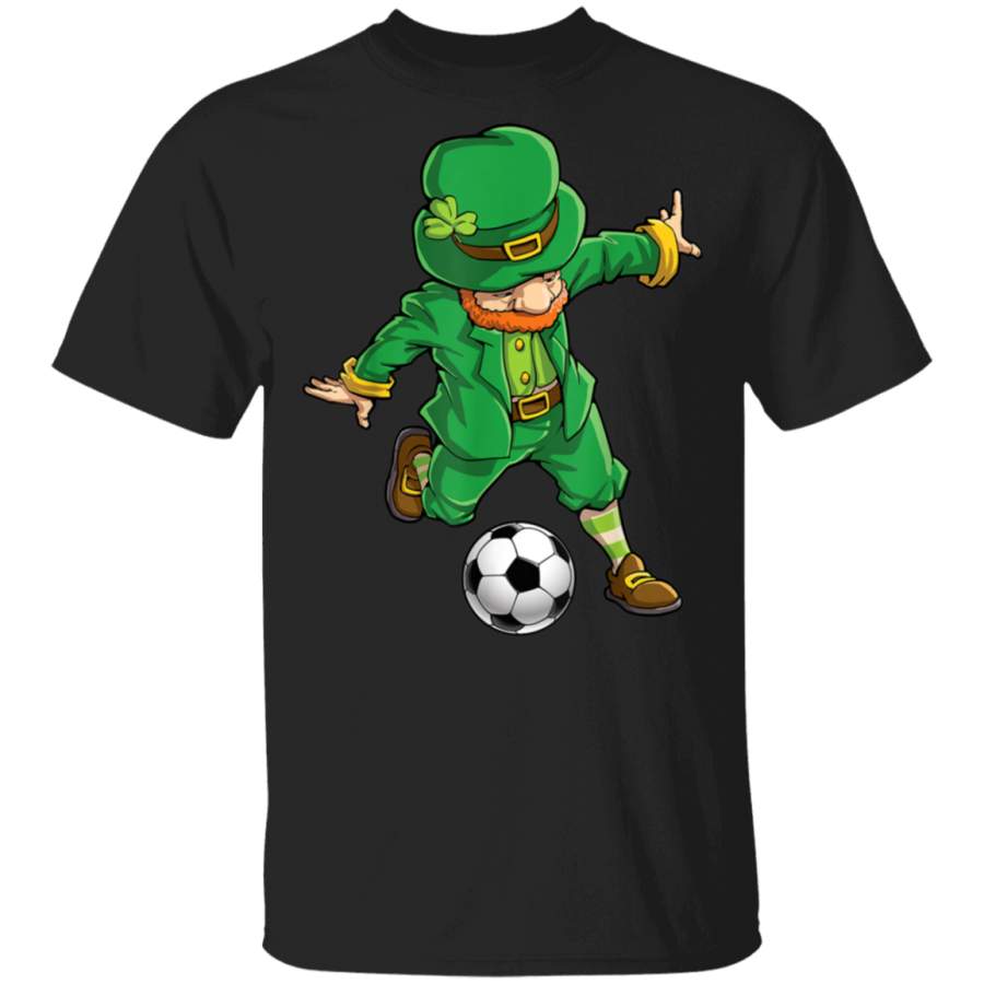 Leprechaun Soccer T Shirt St Patricks Day Boys Girls Kids