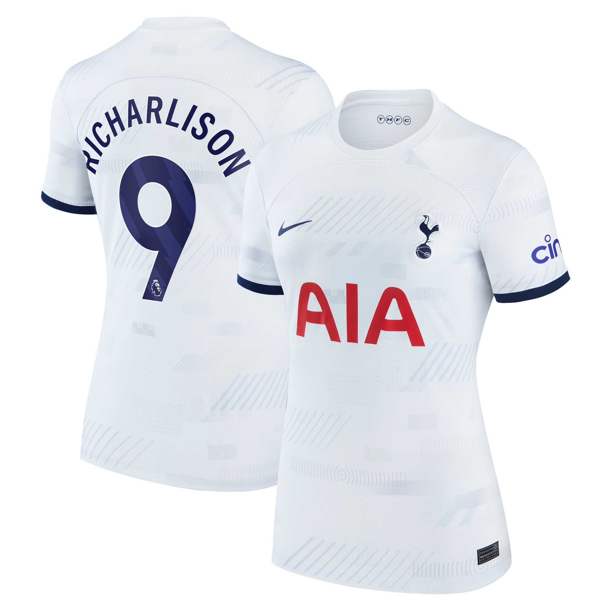 Richarlison Tottenham Hotspur Women's Home 2023/24 Replica Player Jersey – White