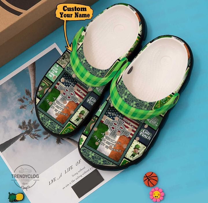 St Patrick Irish Pride Clog Shoes