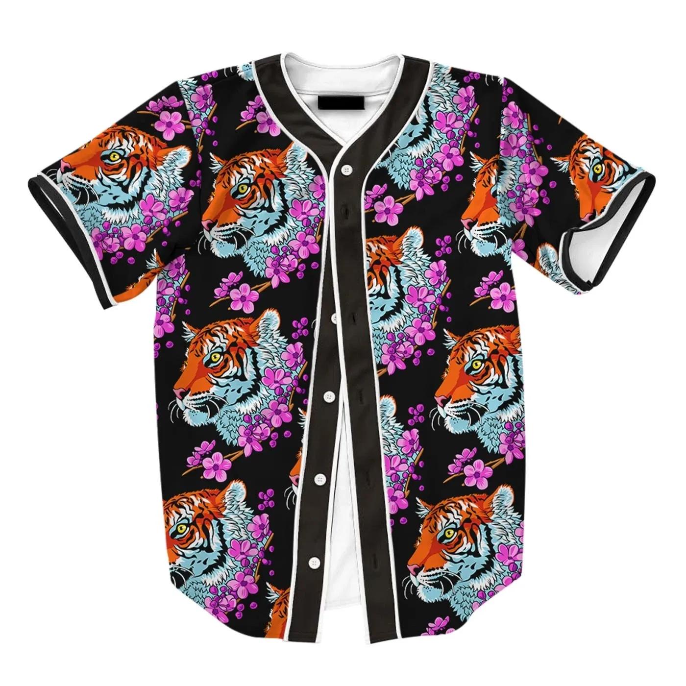 Baseball Jersey Tiger Sakura -Zc424