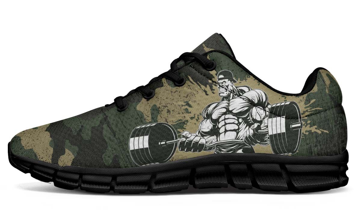 Camo Weightsmad Lifter Breathable Sneakers Custom Shoes