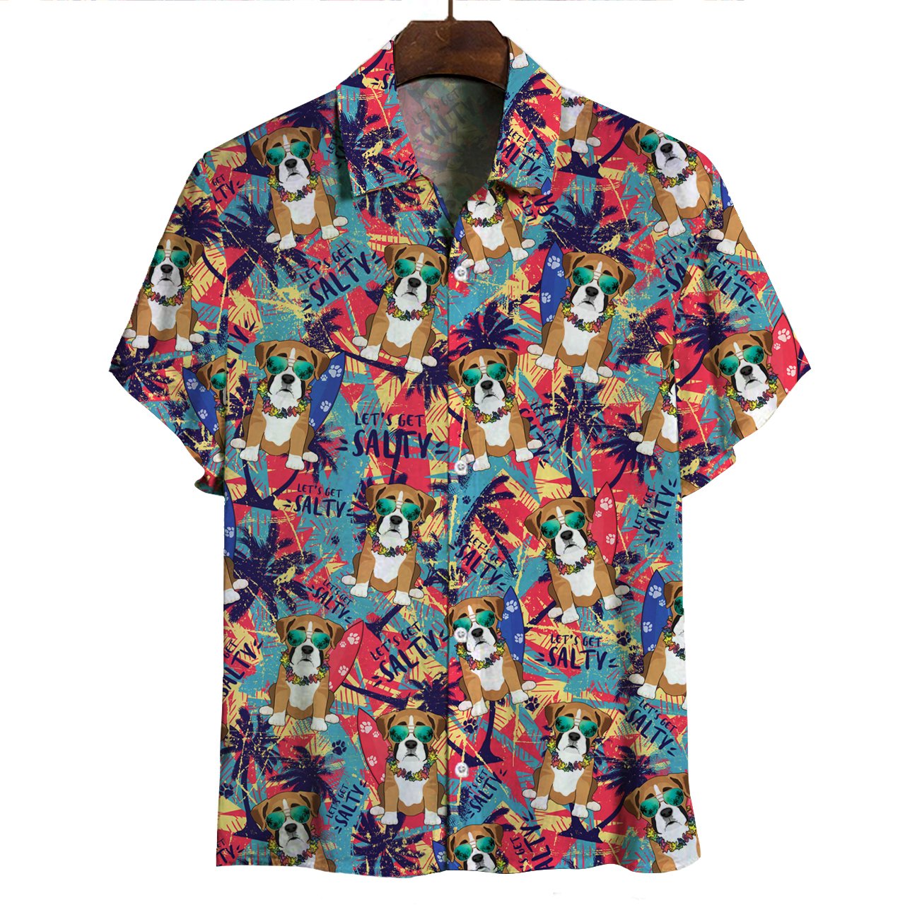 Aloha Hawaii Boxer Shirt Ha1587