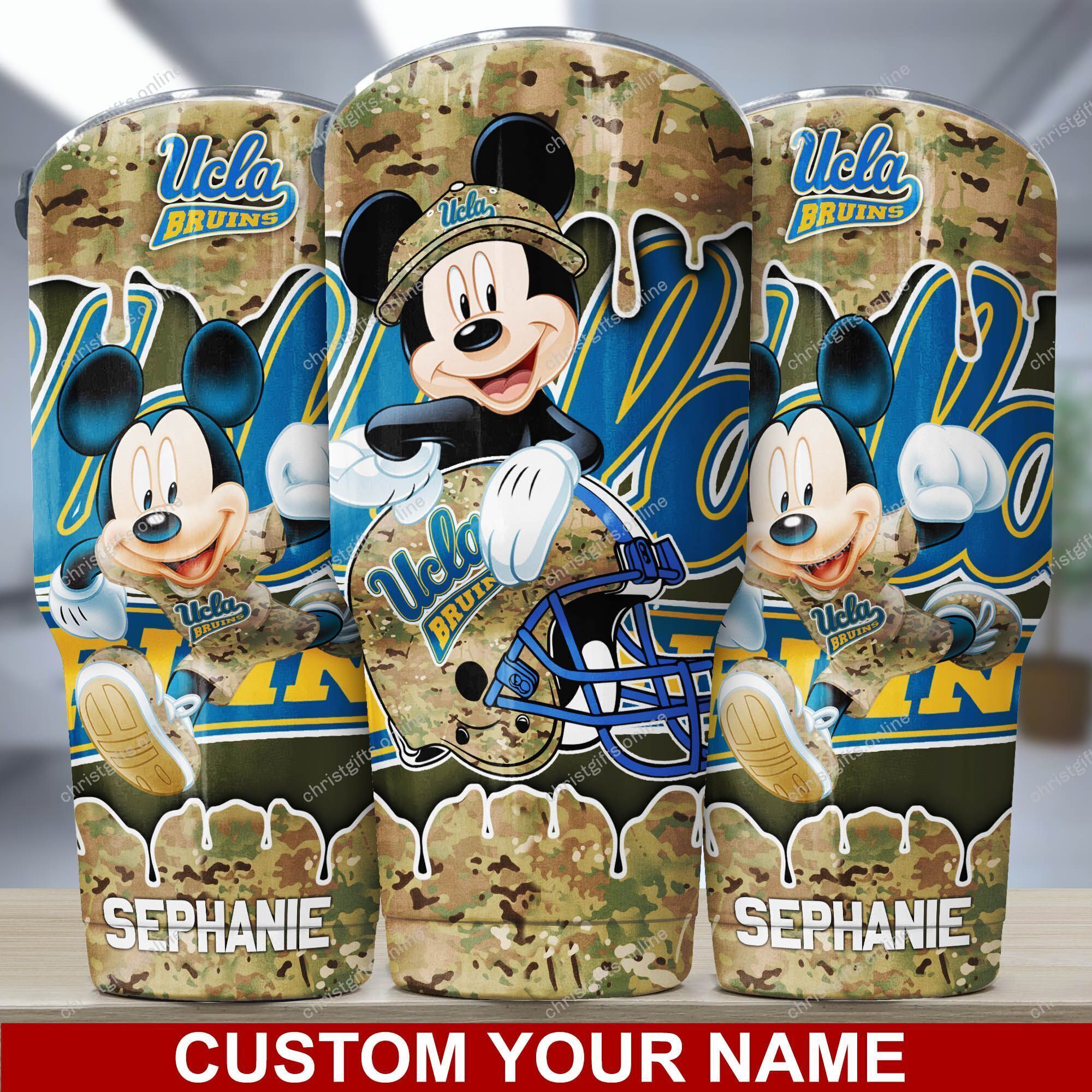 UCLA Bruins NCAA3-Peronalized Tumbler30 20Oz Mickey Ds1()