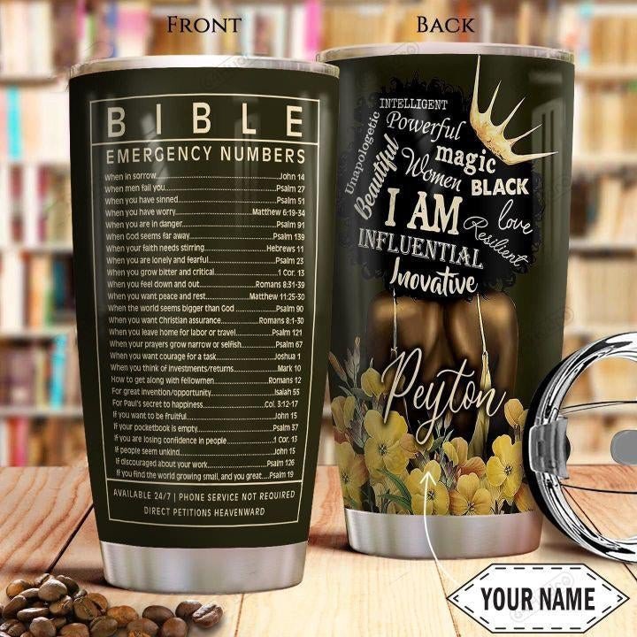 Premium Tumbler Personalized African Culture Ml Personalized Name, Text, Number, Image Travel Coffee Mug