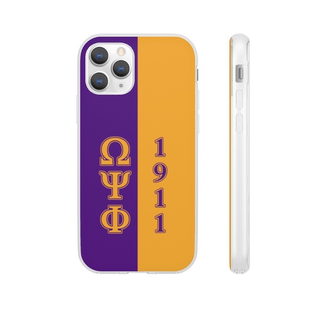 Arica Zone Phone Cases – Omega Psi Phi Purple Yellow Phone Case