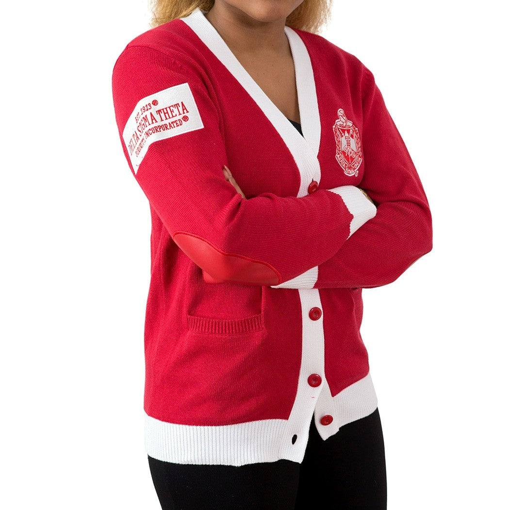 Delta Sigma Theta Classy Cardigan Sweater