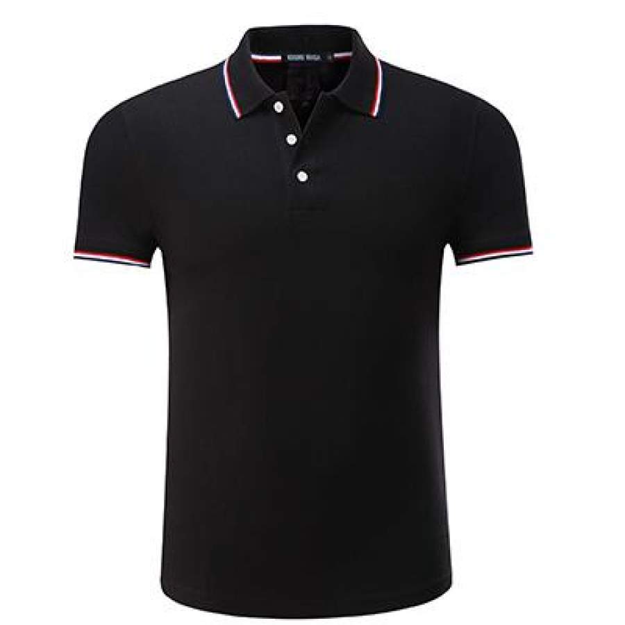 Custom Cotton Solid Casual Polo For Men Summer Short Sleeve Anime Shirt Men'S Jersey Camisas Polo Shirts