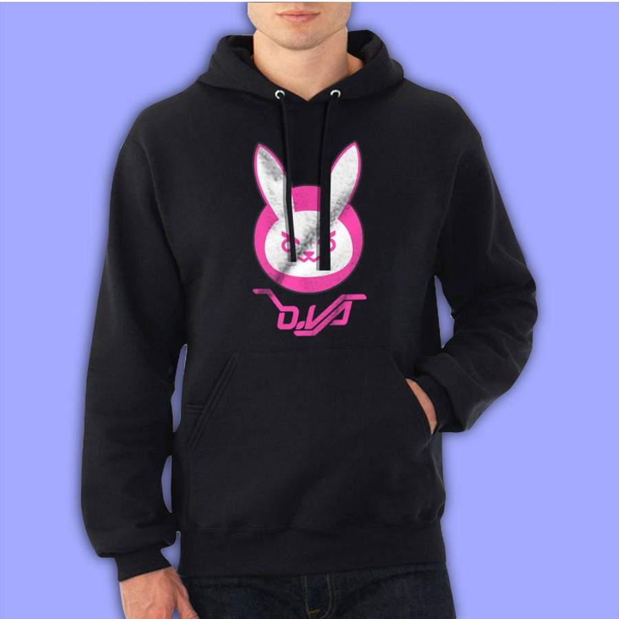 Nerf This Overwatch Bunny Pink Men’S Hoodie