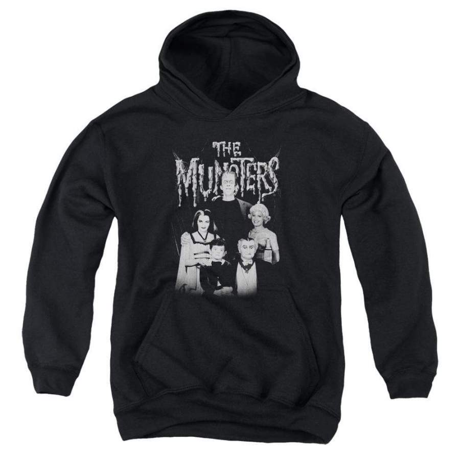 The Munsters Family Portrait Youth Hoodie (Ages 8-12)