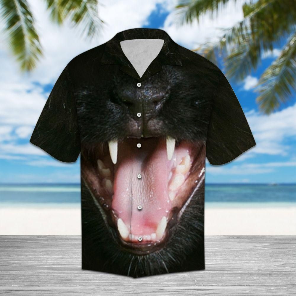 Aloha Shirt Funny Black Cat Hawai D2007 – Hawaiian Shirt