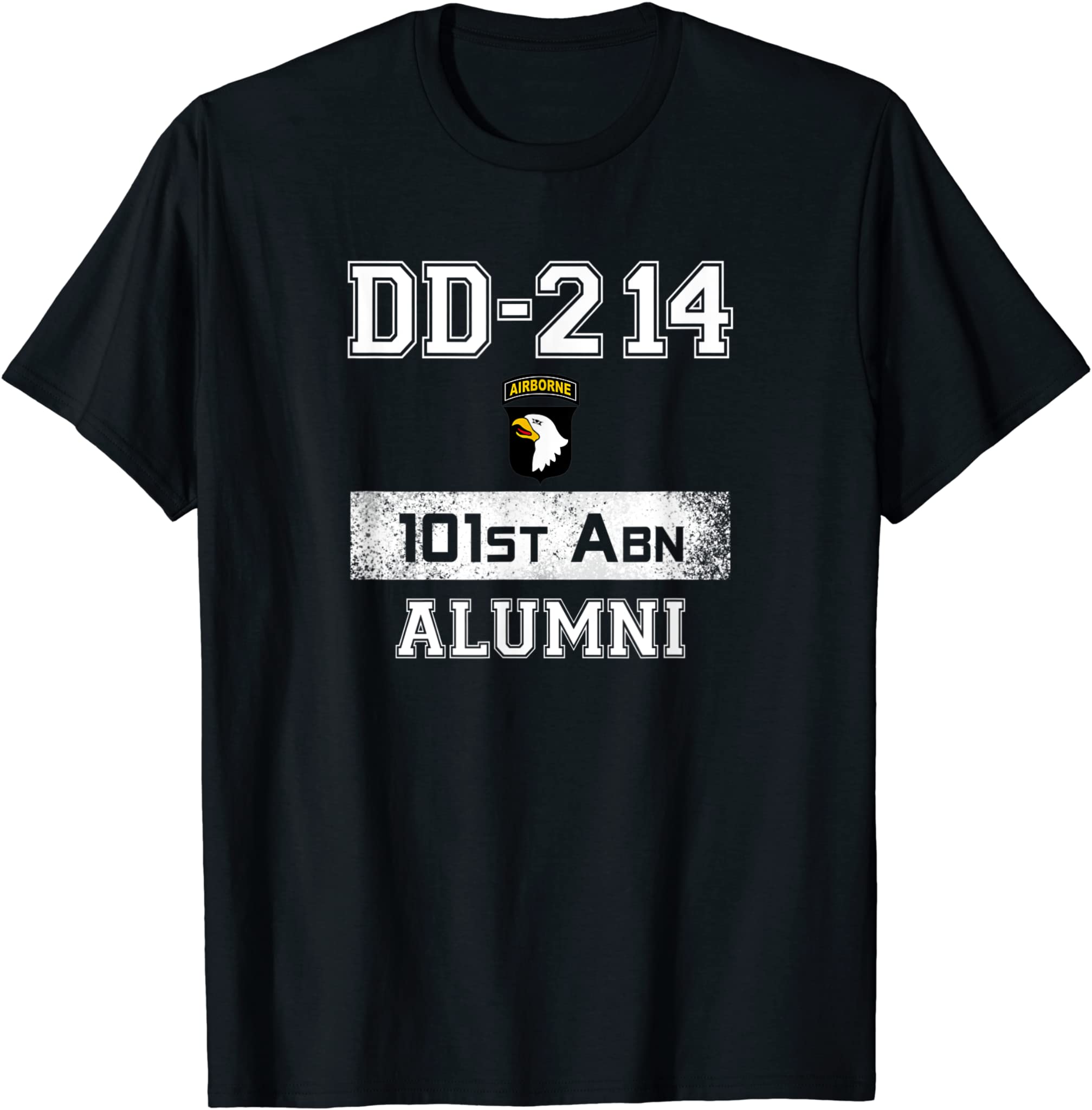 DD-214 Army 101st Airborne Alumni Veteran Father Day Gift T-Shirt