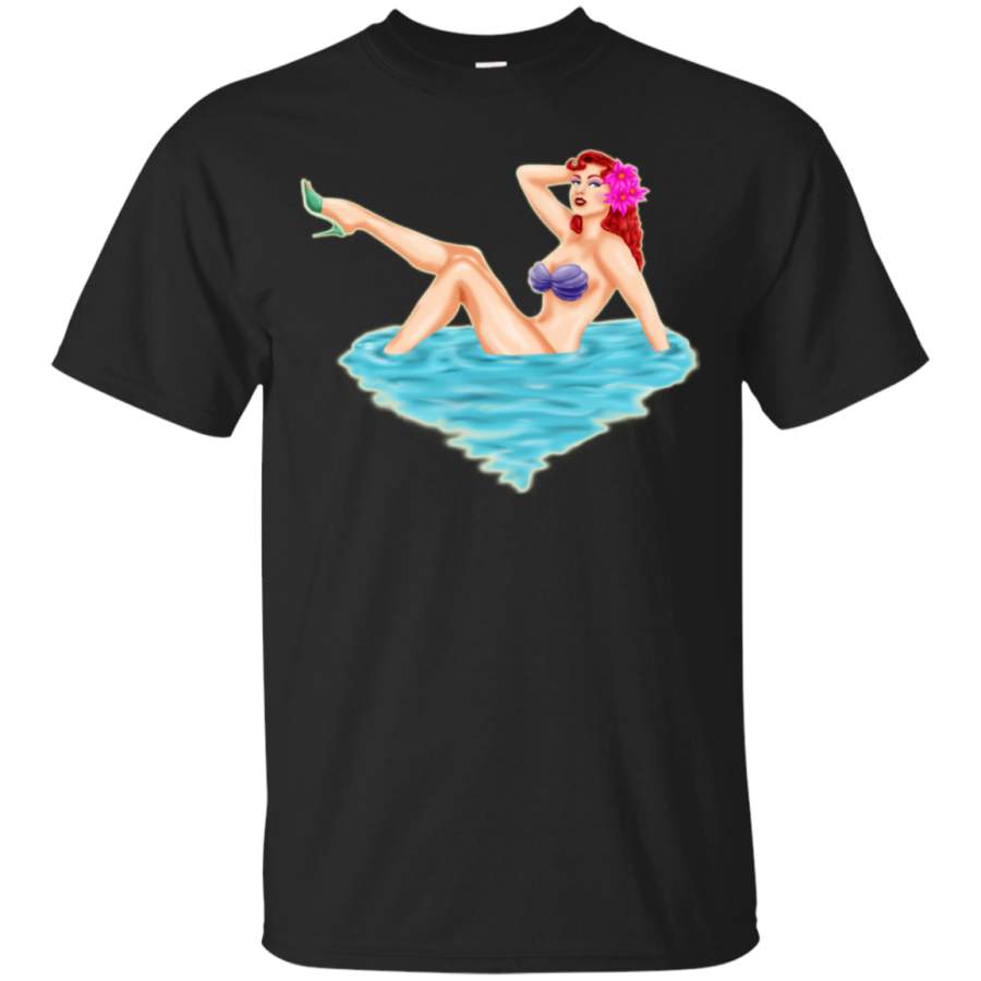 AWESOME – PinUp Ariel T Shirt & Hoodie