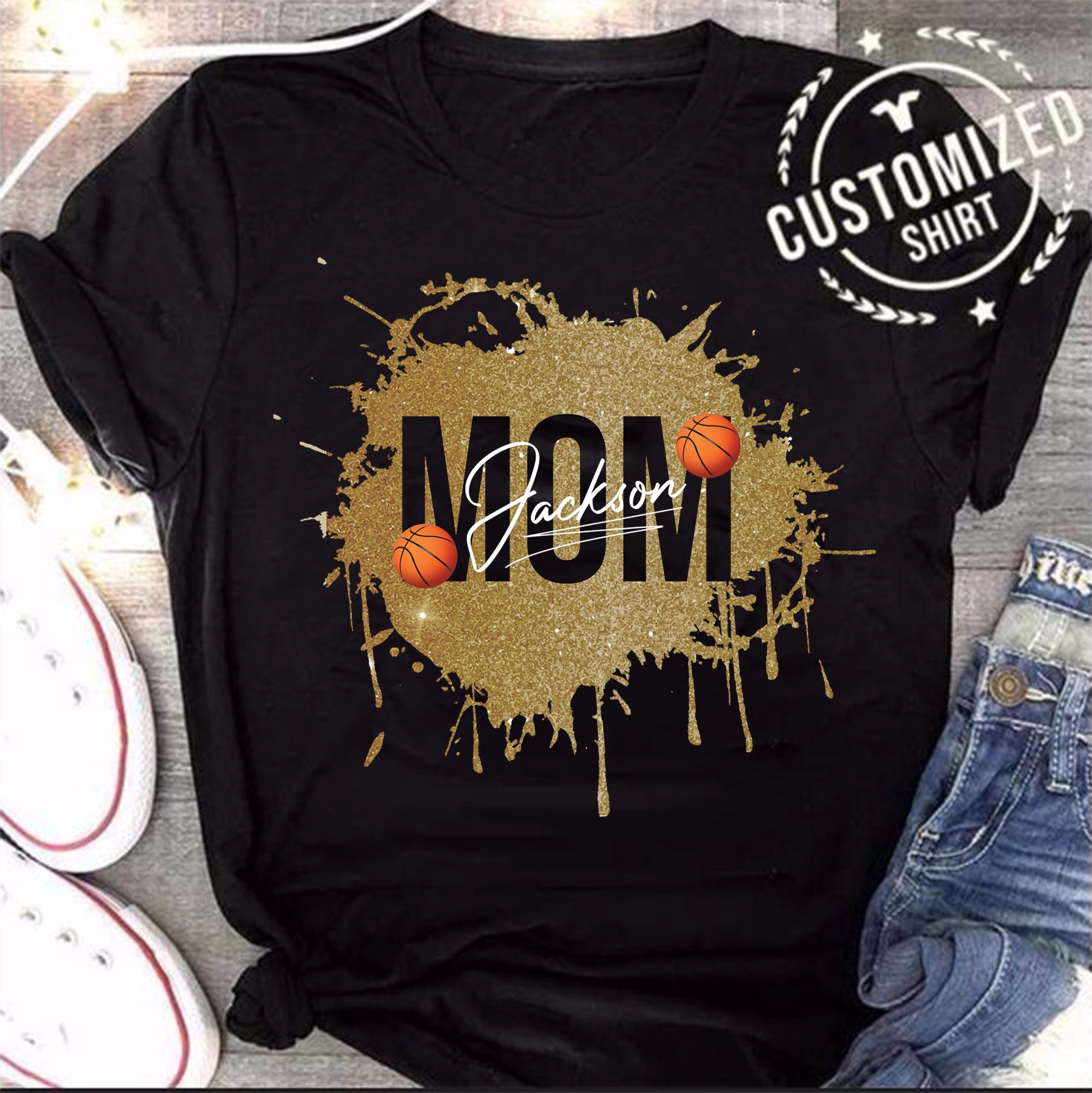 Basketball – Name – Customized Shirt #N3320Do