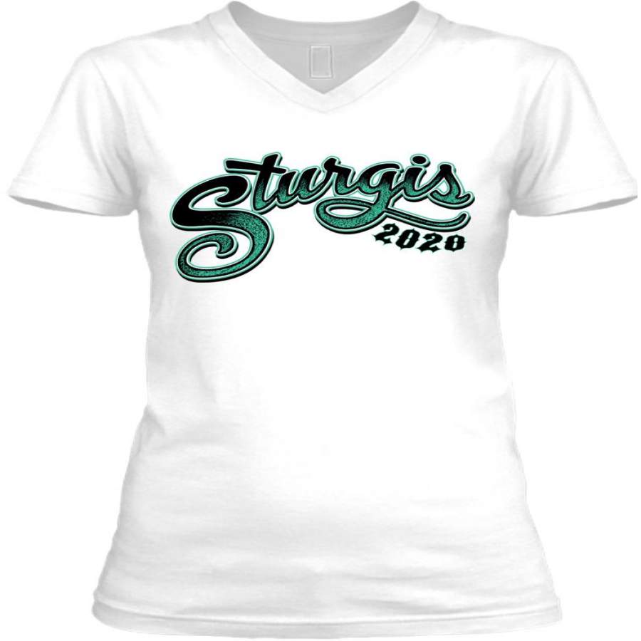 2020 Sturgis Rally V-twin Butterfly Wings 80th Anniversary Women’s T-shirt