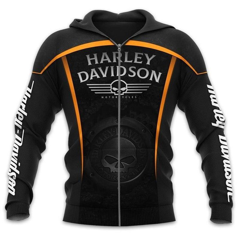 3D Harley Davidson Hoodie Hoodie For Whom Loves Speed Winter ...