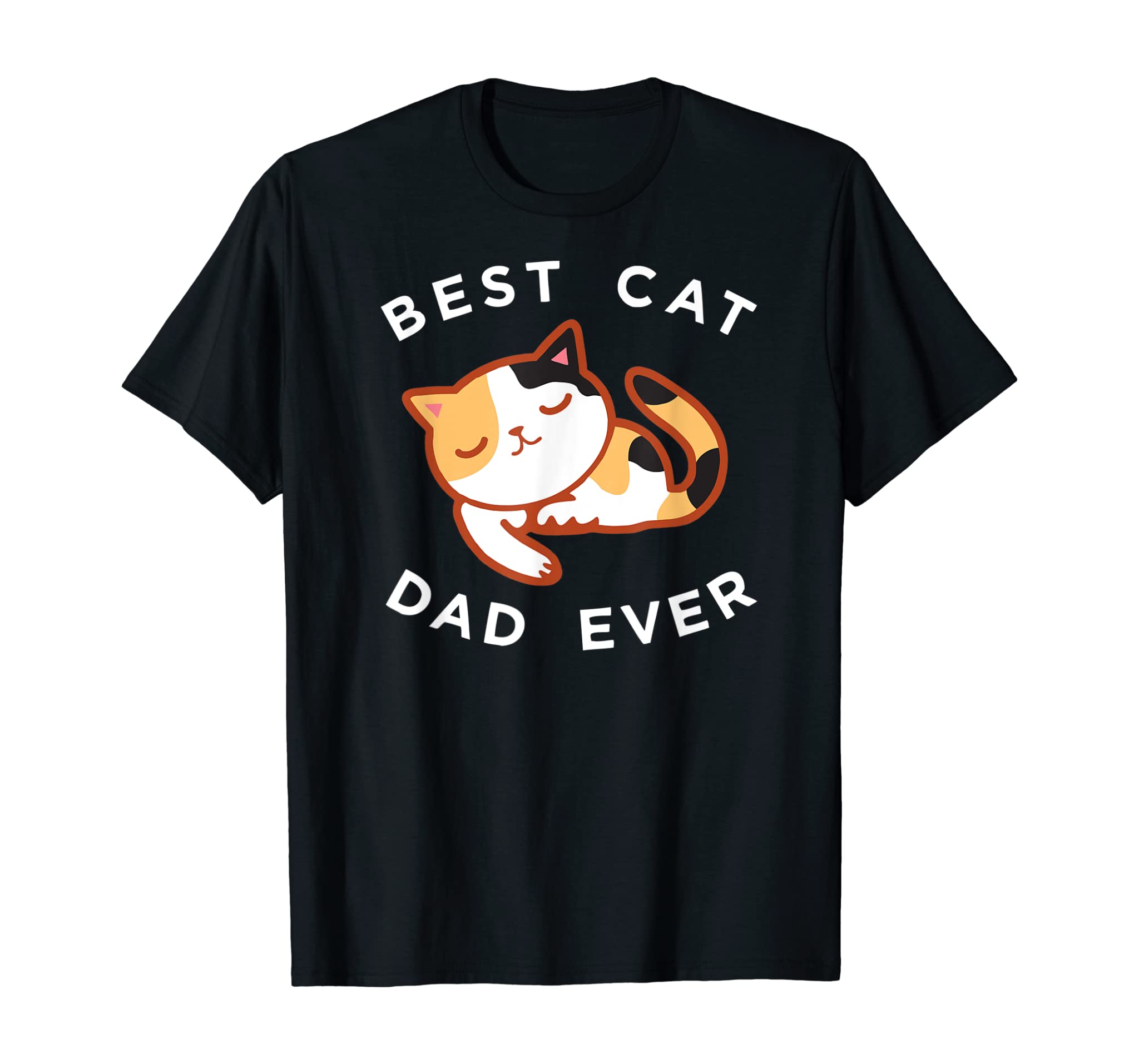 Calico Cat Dad Shirt, Best Kitty Father Ever Tee Gift