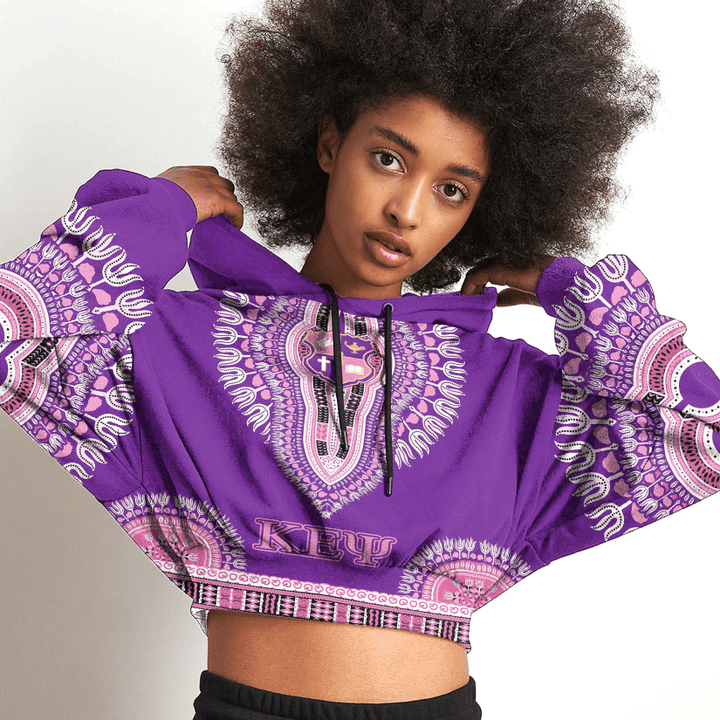 Kappa Epsilon Psi Dashiki Croptop Hoodie – Rlt13