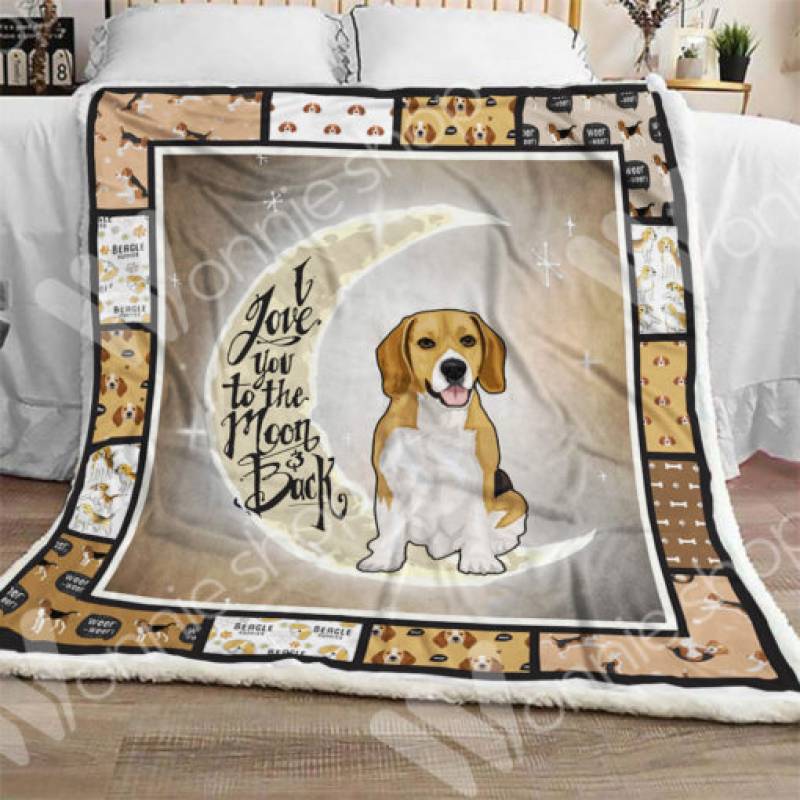 Beagle Dog Sherpa Blanket OCT1602 76O39