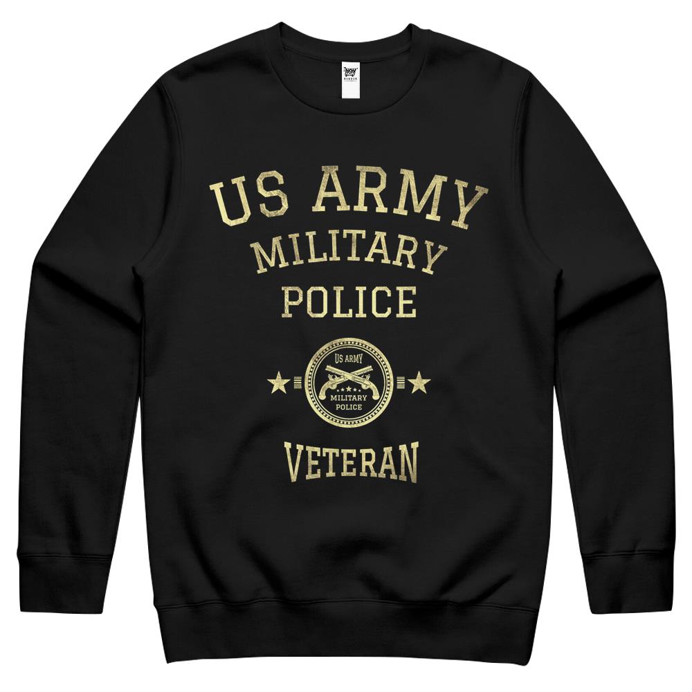 Us Army Military Police Veteran Military Retirement Gift Crewneck Sweatshirt