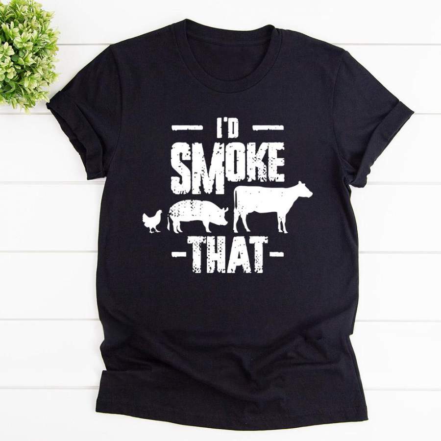 Animal farmer i’s smoke that black cotton t shirt for men and women S-6XL