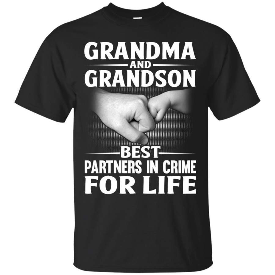 AGR Grandma and Grandson Best Partners in Crime for Life Tshirt