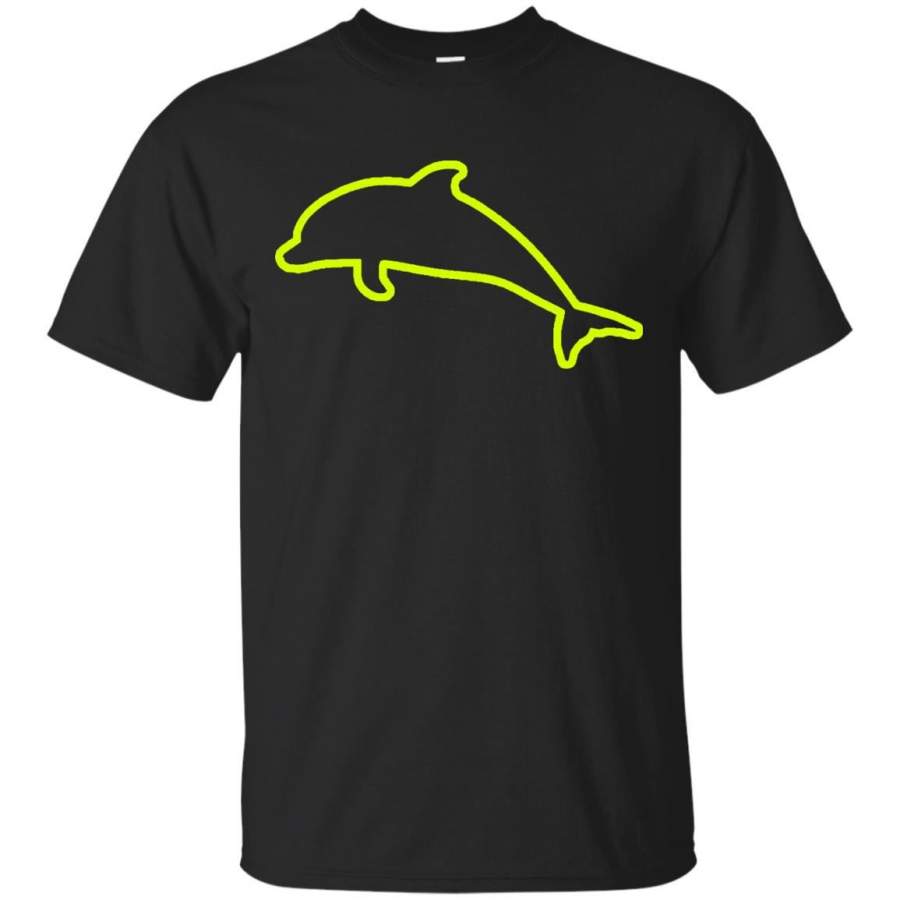 DOLPHIN – Lime Dolphin T Shirt & Hoodie