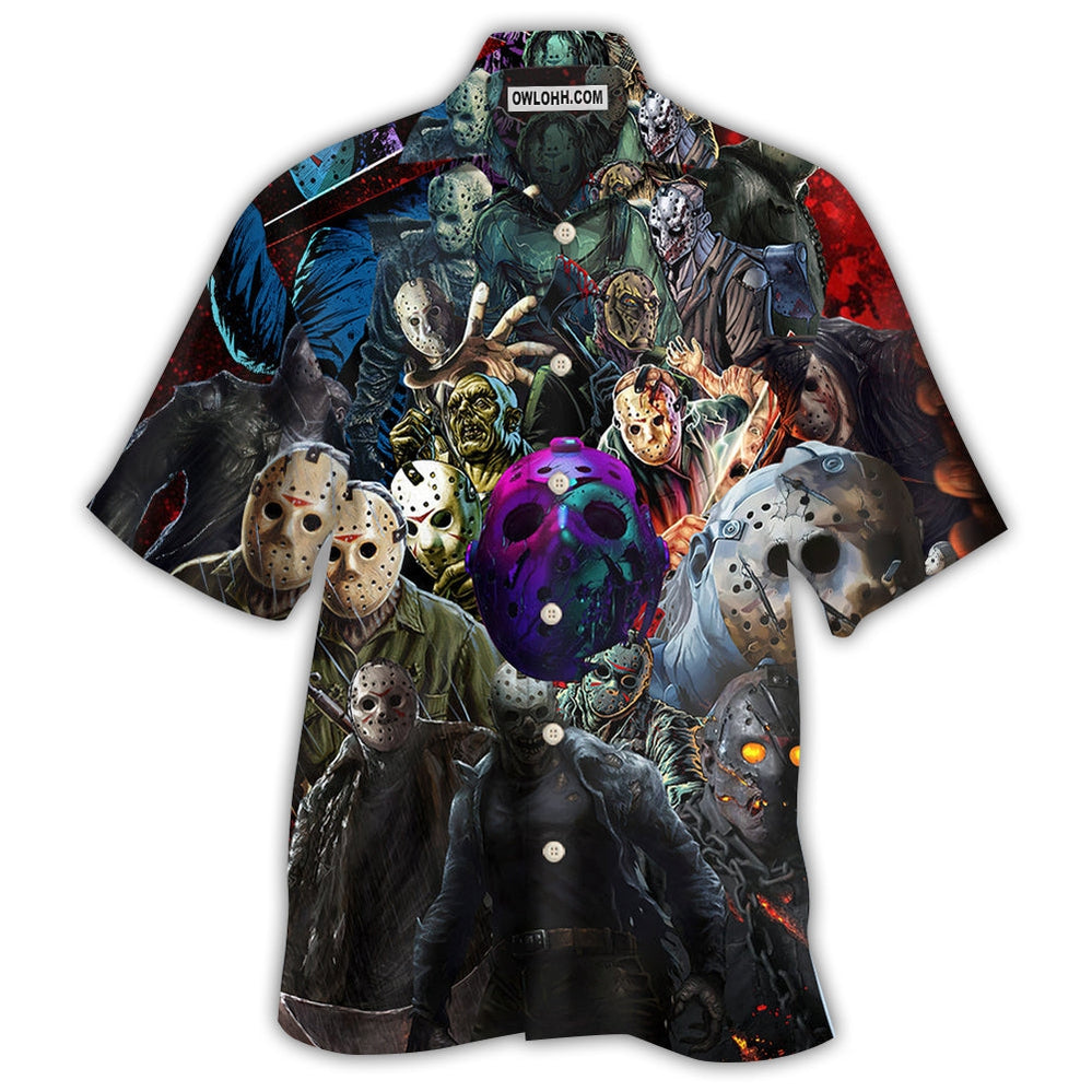 Zombie Seiral Killers Jason Zombie – Hawaiian Shirt  – Owl Ohh