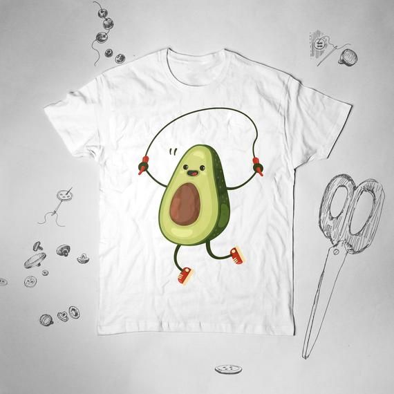 Avocado Shirt Men Women Girl Tee T Shirt Tshirt Kawaii Vegan Graphic Design Shirt Guy Funny Running Sport Unisex Cute Shirt Gift For Him Her