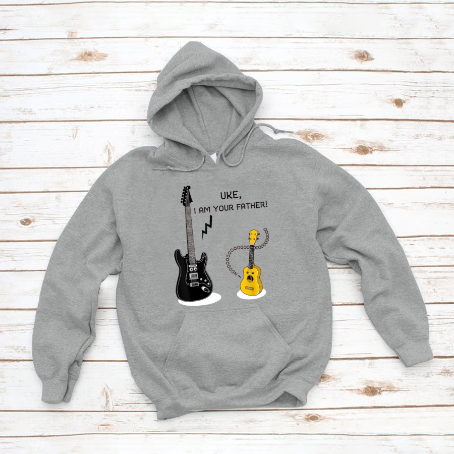 Uke I Am Your Father Funny Guitar Tshirt