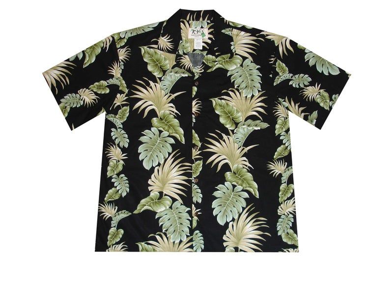 Nature Green Black Nice Design Hawaii Shirt Ha981