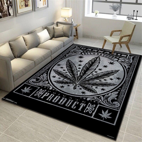 Weed Private Product Rug, Living Room Bedroom Carpet