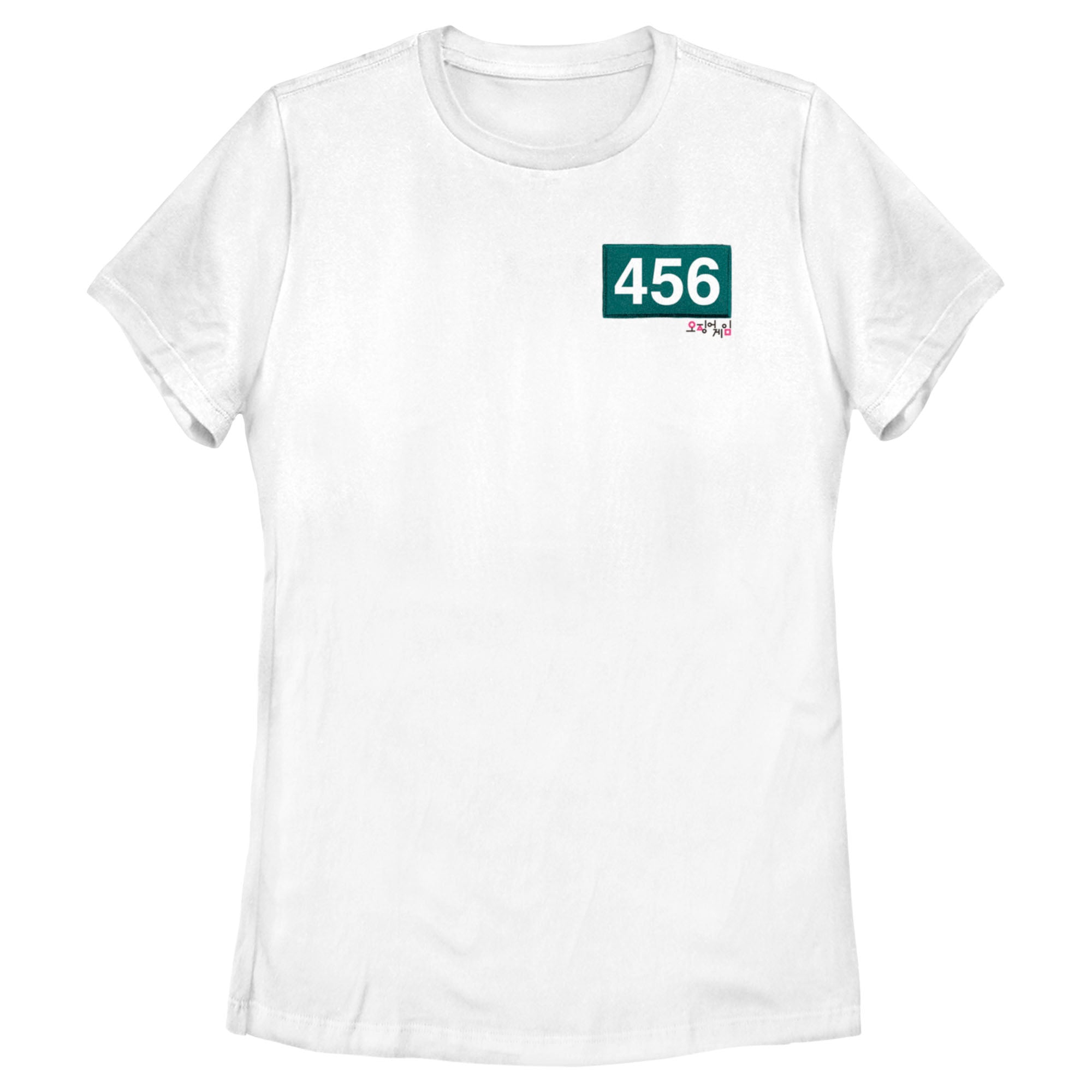 Squid Game Women’S 456 Patch  T-Shirt