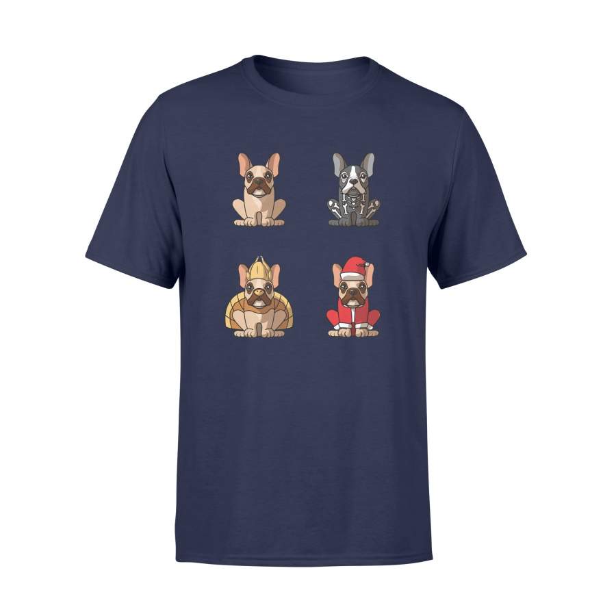 French Bulldog Costume Halloween Thanksgiving Halloween T-Shirt