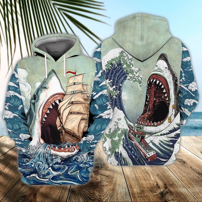 Shark For Men And Women 3D Hoodie Zip Hoodie Y97