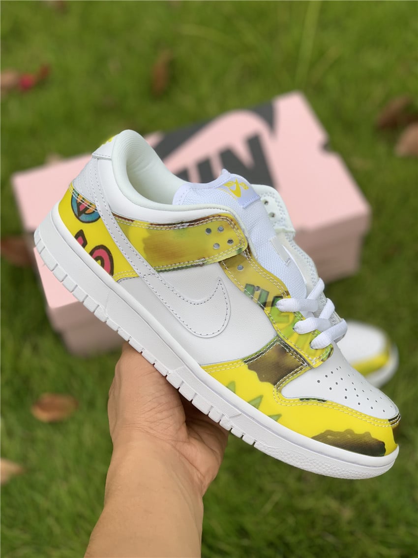 Nike Dunk Low Pro ‘De La Soul’ White Yellow 5339275