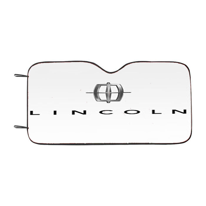 Lincoln White Auto Sun Shade