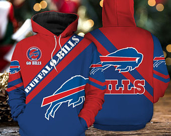 Buffalo Bills Logo 39 Unisex 3D Hoodie Gift For Fans