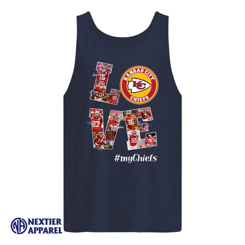 Love Kansas City Chiefs #mychiefs Shirt Men’s Tank Top